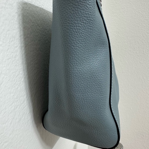 Coach Blue Leather Tote Bag - Picture 11 of 11